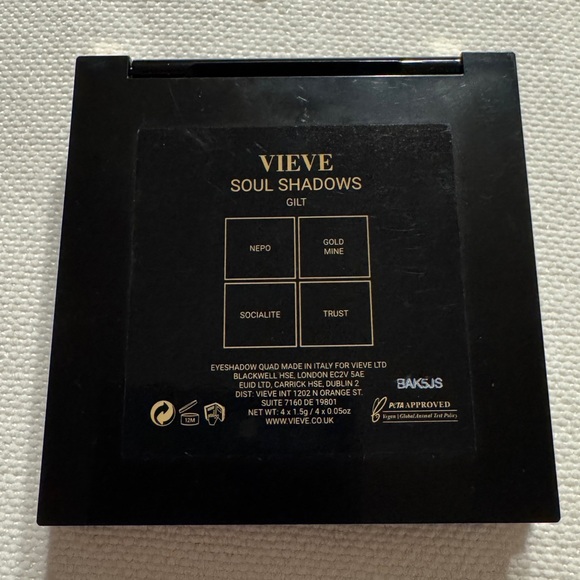 Vieve Gilt Eyeshadow Quad - Picture 5 of 7